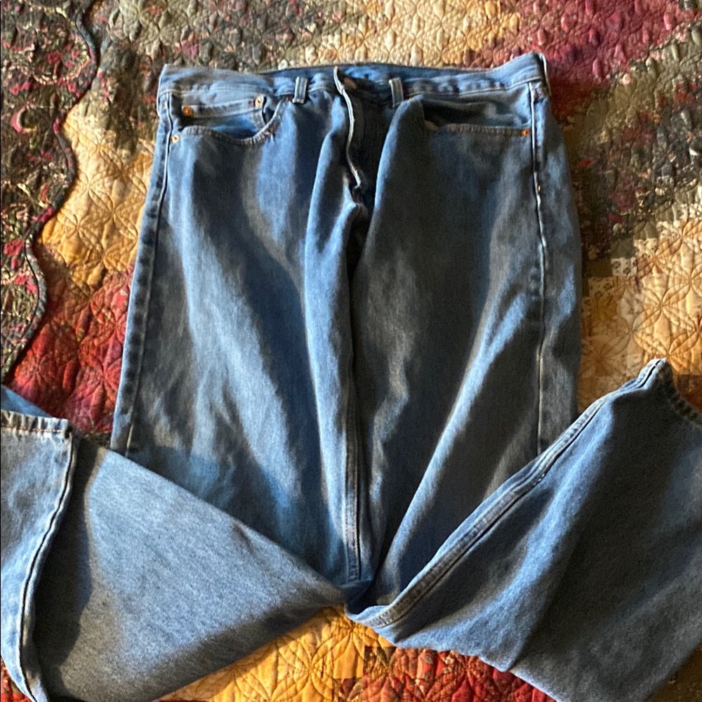 Levi's Men's Straight Jeans - Classic Blue 505 36x34